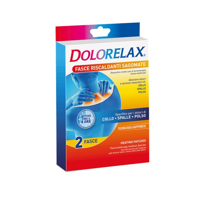 DOLORELAX FASCIA RISCALDANTE SAGOMATA 2 PEZZI