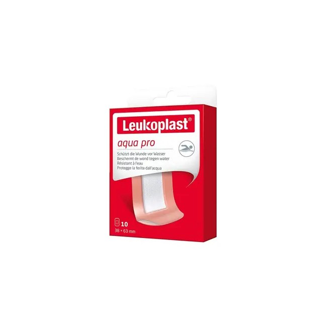 LEUKOPLAST AQUAPRO 63X38 10 PEZZI