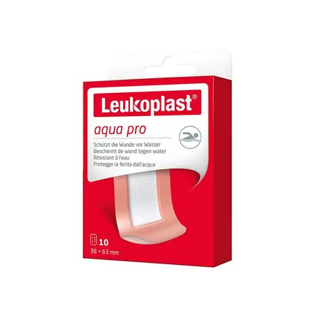 LEUKOPLAST AQUAPRO 63X38 10 PEZZI