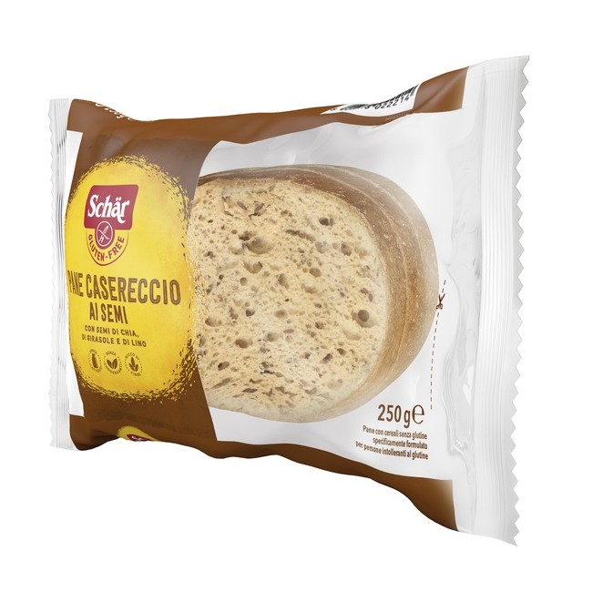 SCHAR PANE CASERECCIO AI SEMI SENZA LATTOSIO 250 G