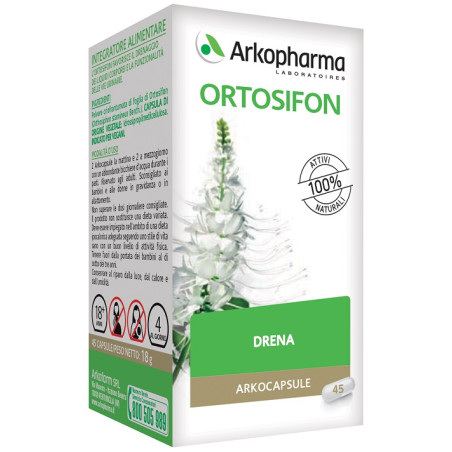 Arkopharma Ortosifon Arkocapsule Integratore Alimentare 45 Capsule