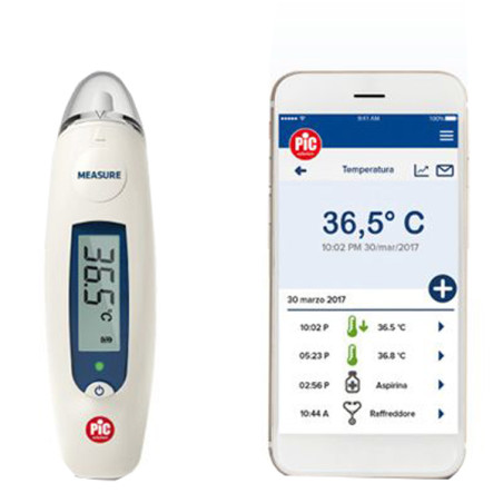 TERMOMETRO PIC INFRAROSSI AURICOLARE
