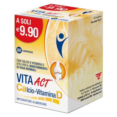 CALCIO + VITAMINA D ACT 60 COMPRESSE