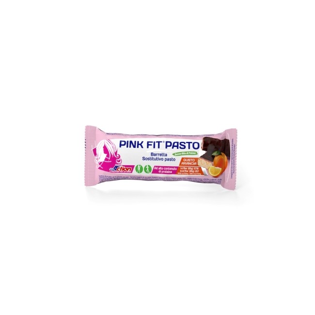 PROACTION PINK FIT PASTO BARRETTA SOSTITUTIVA DEL PASTO ALL'ARANCIA 65 G