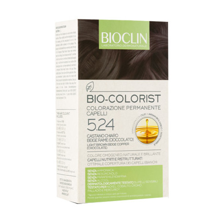 BIOCLIN BIO COLORIST 5,24 CASTANO CHIARO BEIGE RAME CIOCCOLATO