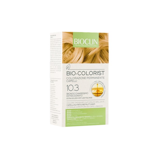 BIOCLIN BIO COLORIST 10,3 BIONDO CHIARISSIMO EXTRA DORATO