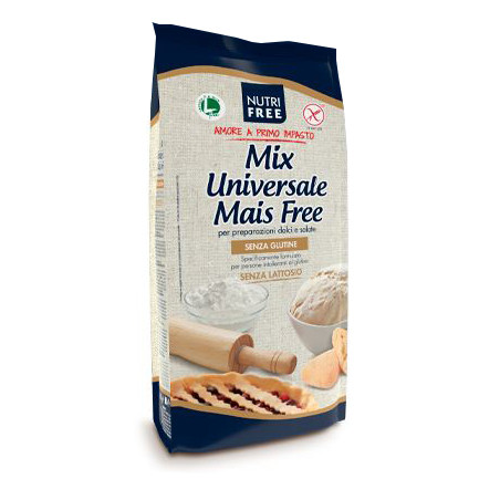 NUTRIFREE MIX UNIVERSALE MAIS FREE PREPARAZIONI DOLCI E SALATE 800 G