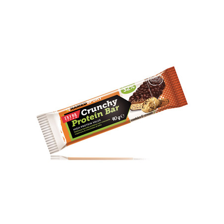 CRUNCHY PROTEINBAR COOKIES & CREAM 1 PEZZO 40 G