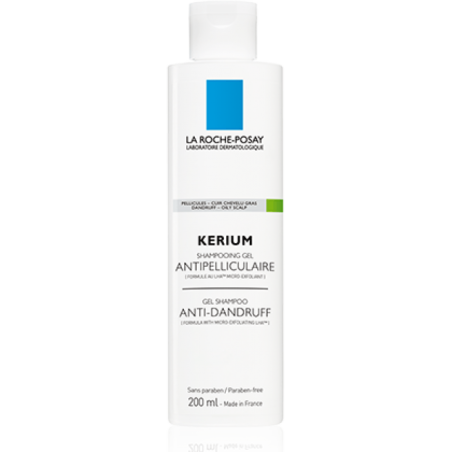 La Roche-Posay Kerium Shampoo-Gel Anti-Forfora Cute Grassa 200ml