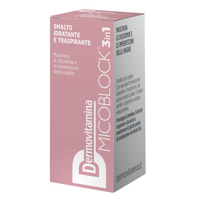 DERMOVITAMINA MICOBLOCK 3 IN 1 SMALTO IDRATANTE E TRASPIRANTE NUDE 5 ML