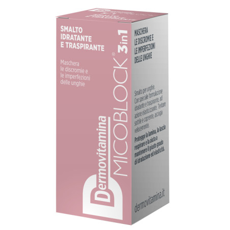 DERMOVITAMINA MICOBLOCK 3 IN 1 SMALTO IDRATANTE E TRASPIRANTE NUDE 5 ML