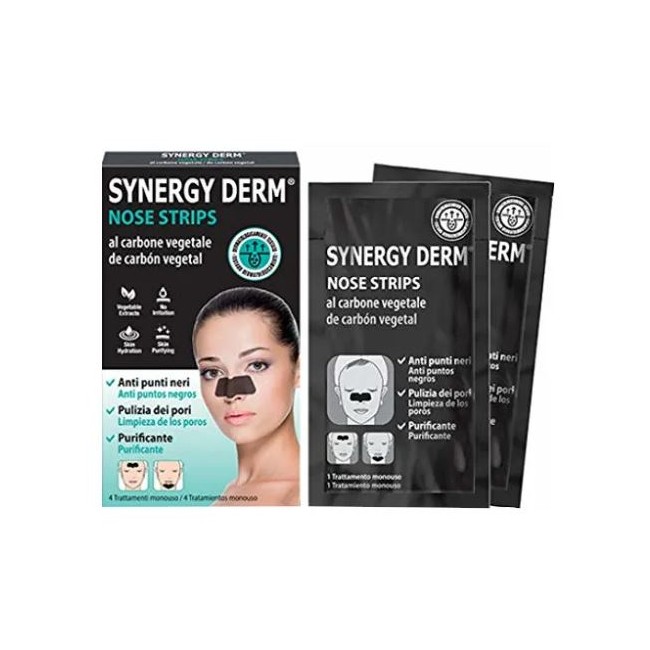 SYNERGY DERM NOSE STRIPS 4 TRATTAMENTI MONOUSO