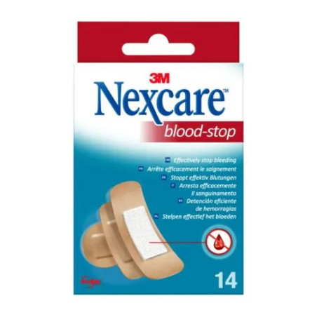 CEROTTO NEXCARE PREPARATO EMOSTATICI NEXCARE BLOOD STOP 14 PEZZI