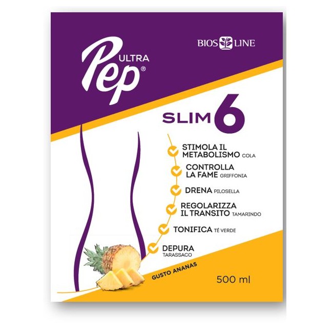 ULTRA PEP SLIM 6 ANANAS 500 ML