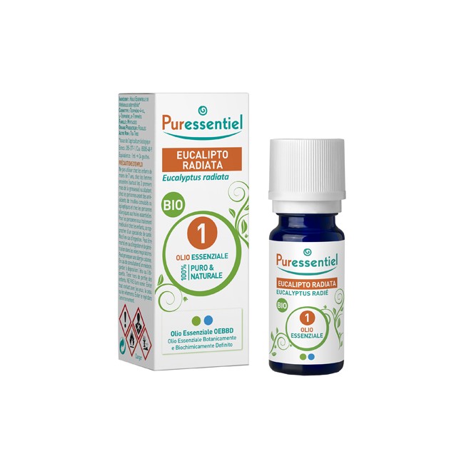 PURESSENTIEL EUCALIPTO RADIATA OLIO ESSENZIALE BIO 10 ML