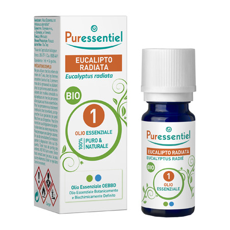 PURESSENTIEL EUCALIPTO RADIATA OLIO ESSENZIALE BIO 10 ML