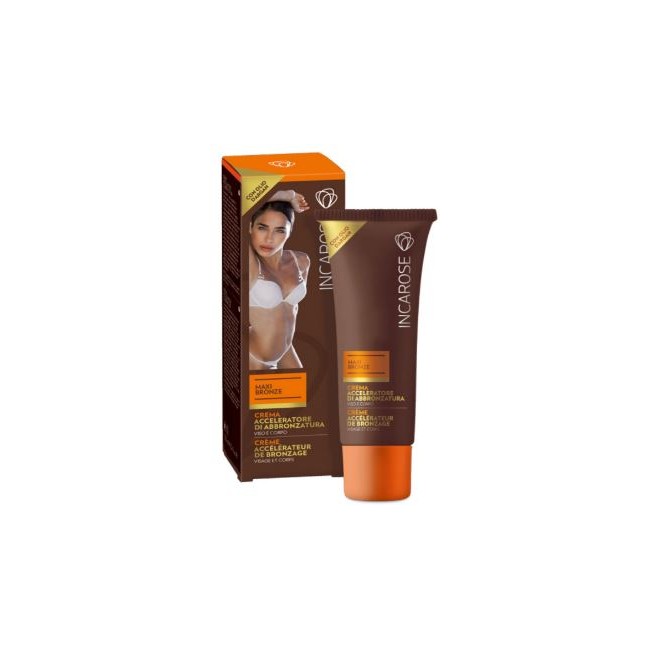 INCAROSE MAXI BRONZE CREMA ACCELERATORE DI ABBRONZATURA 125 ML