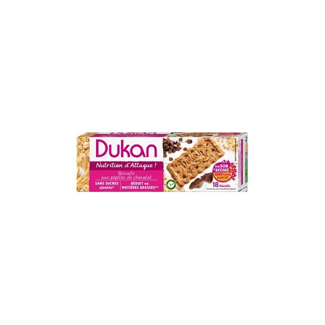 DUKAN EXPERT BISCOTTO CRUSCA GOCCE DI CIOCCOLATO 225 G