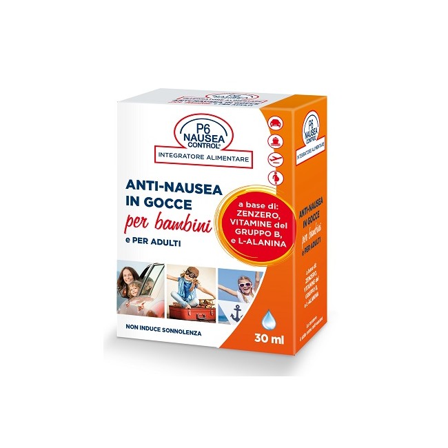 P6 NAUSEA CONTROL GOCCE ANTINAUSEA 30 ML