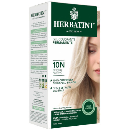 HERBATINT 10N BIONDO PLATINO 150 ML + PENNELLO PROMO EDIZIONE LIMITATA