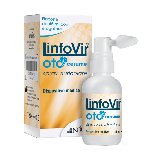 LINFOVIR OTO CERUME SPRAY AURICOLARE 45 ML