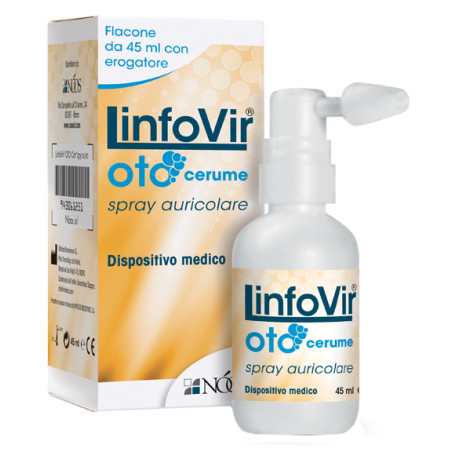 LINFOVIR OTO CERUME SPRAY AURICOLARE 45 ML