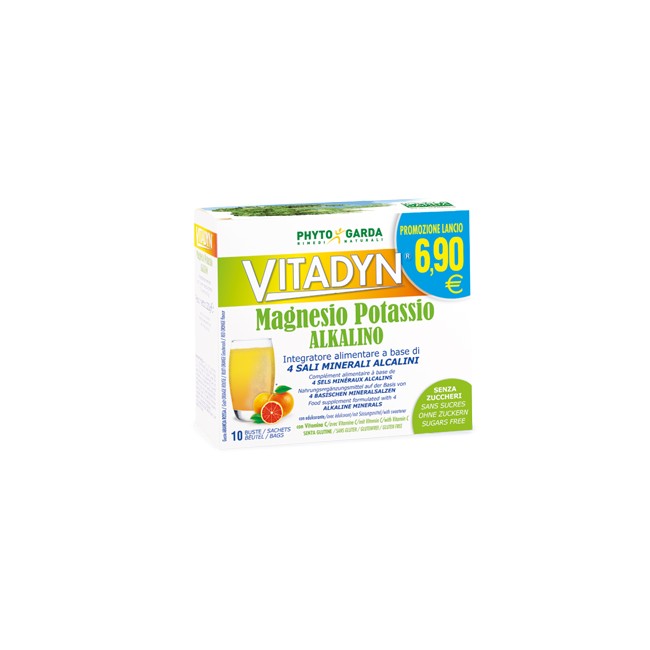 VITADYN MAGNESIO POTASSIO ALKALINO SENZA ZUCCHERO 10 BUSTINE