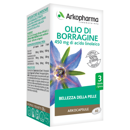 ARKOPHARMA OLIO DI BORRAGINE 60 PERLE