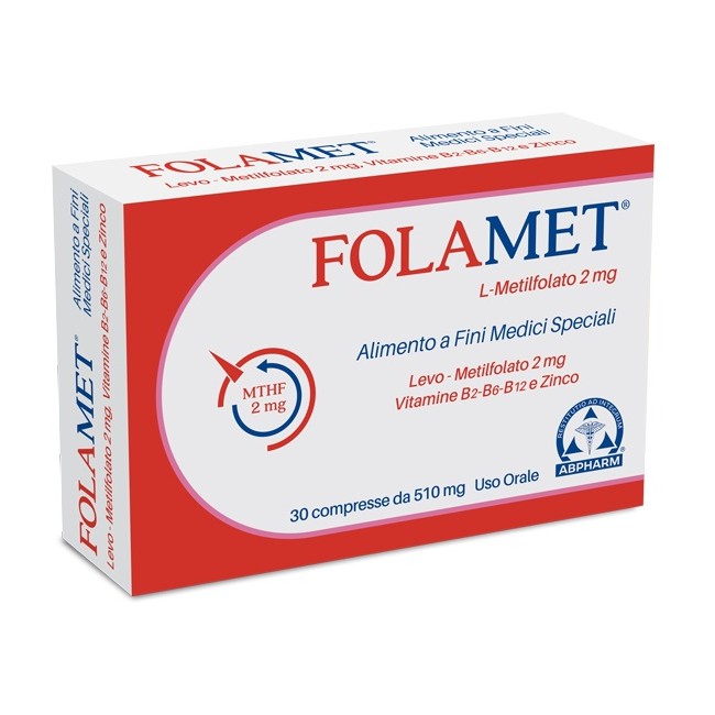 FOLAMET 30 COMPRESSE 500 MG