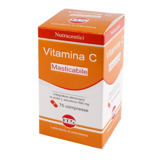 VITAMINA C MASTICABILE 75 COMPRESSE