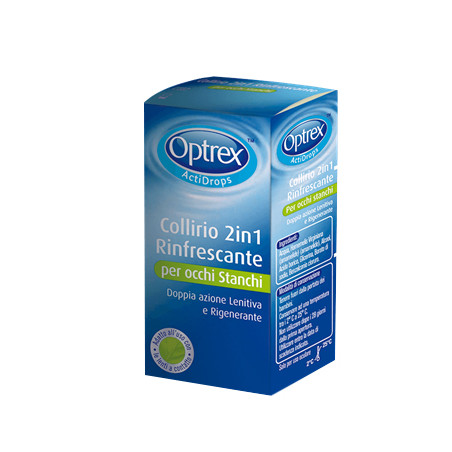 Optrex Actidrops Collirio 2in1 Rinfrescante Occhi Stanchi E Arrossati 10ml