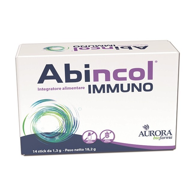 ABINCOL IMMUNO 14 STICK OROSOLUBILI