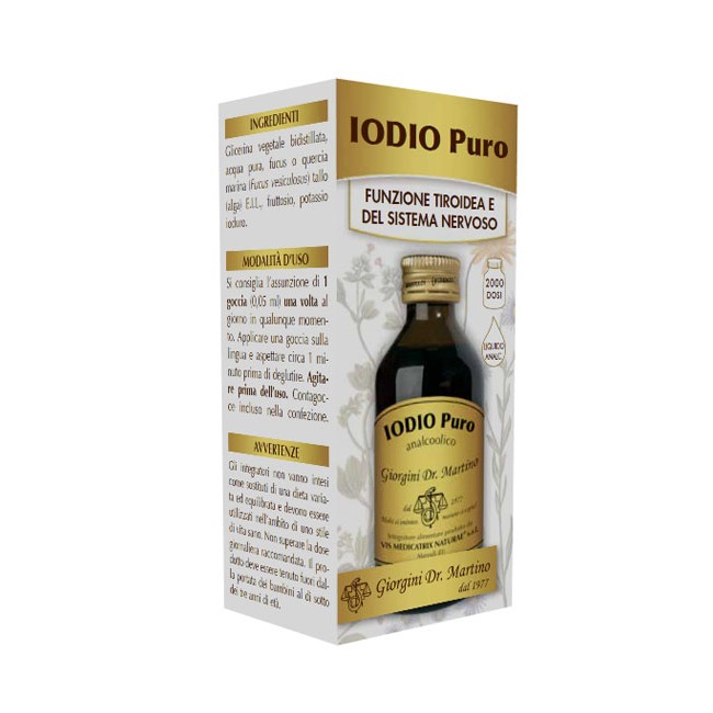 IODIO PURO ANALCOLICO 100 ML