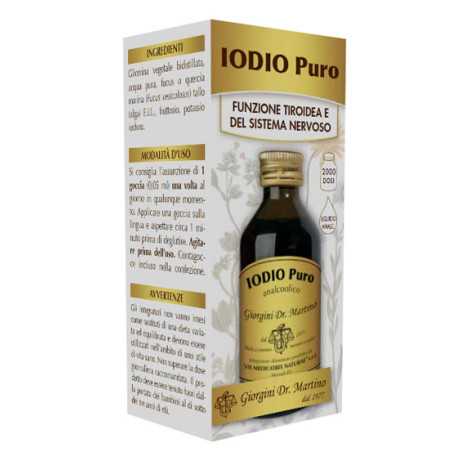 IODIO PURO ANALCOLICO 100 ML