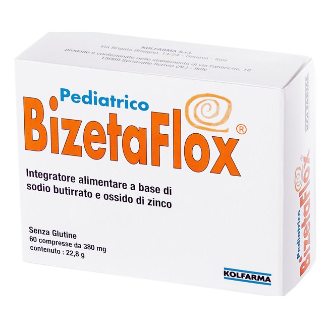 BIZETAFLOX PEDIATRICO 60 COMPRESSE