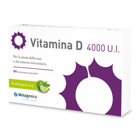 VITAMINA D 4000 UI 84 COMPRESSE