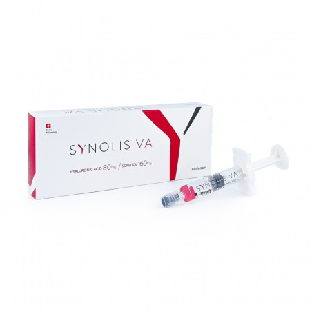 SYNOLIS V-A SOLUZIONE INIETTABILE VISCOELASTICA ISOTONICA IN SIRINGA PRERIEMPITA DI SODIO IALURONATO 80MG  E SORBITOLO 160MG CAP