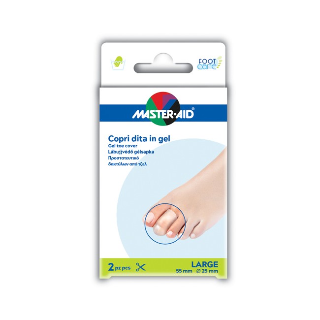 COPRI DITA MASTER-AID FOOTCARE IN GEL LARGE 2 PEZZI C2