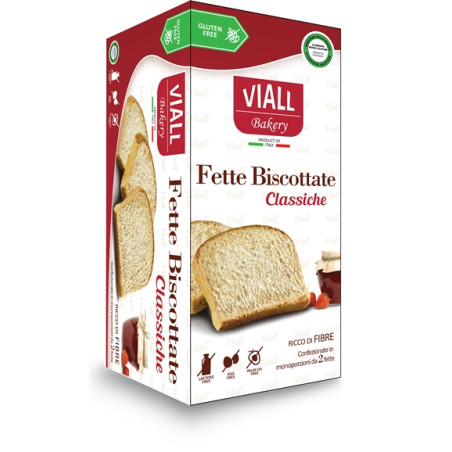 FETTE BISCOTTATE CLASSICHE CONFEZIONI MONOPORZIONE 2 FETTE 200 G