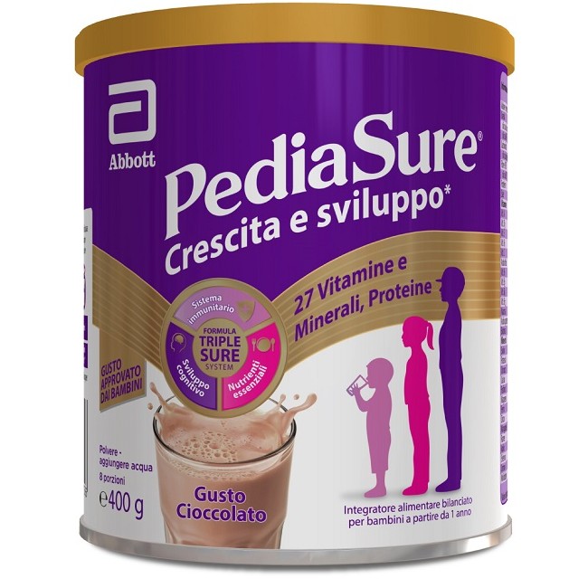 PEDIASURE CRESCITA&SVILUPPO CIOCCOLATO 400 G