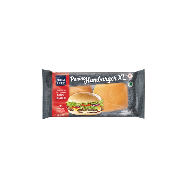 NUTRIFREE PANINO HAMBURGER 100 G X 2