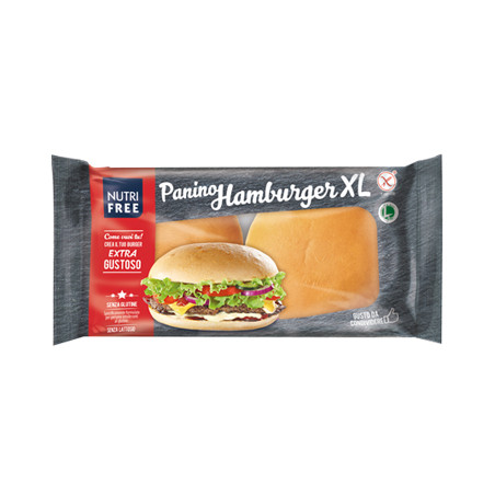 NUTRIFREE PANINO HAMBURGER 100 G X 2