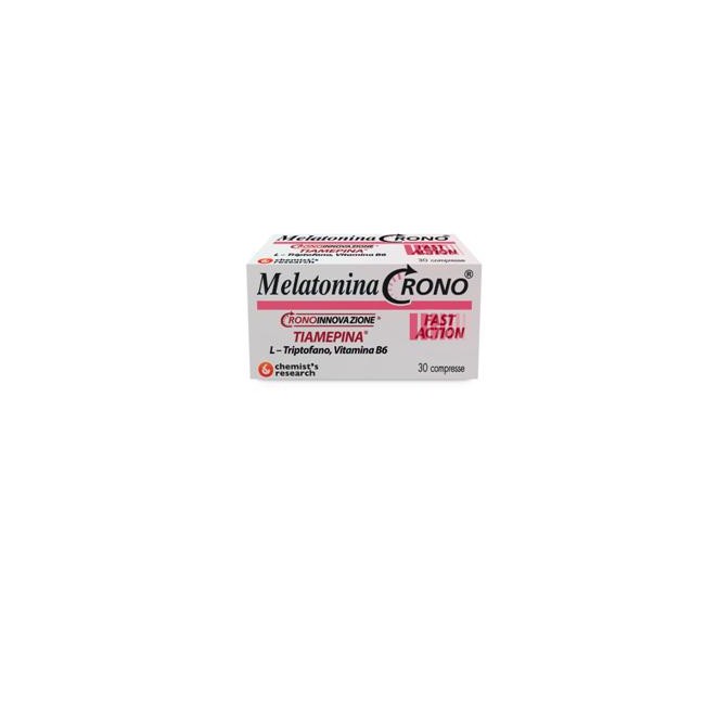 MELATONINA CRONO 1MG TIAMEPINA 30 COMPRESSE