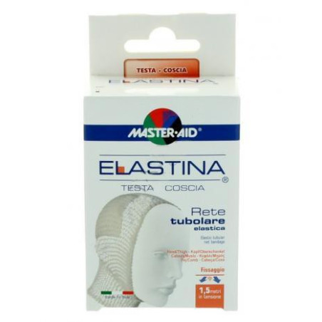 RETE TUBOLARE ELASTICA IPOALLERGENICA MASTER-AID ELASTINA TESTA/COSCIA 1,5 MT IN TENSIONE CALIBRO 6 CM