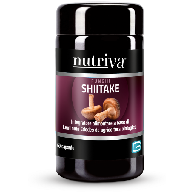 NUTRIVA SHIITAKE 60 VEGICAPSULE