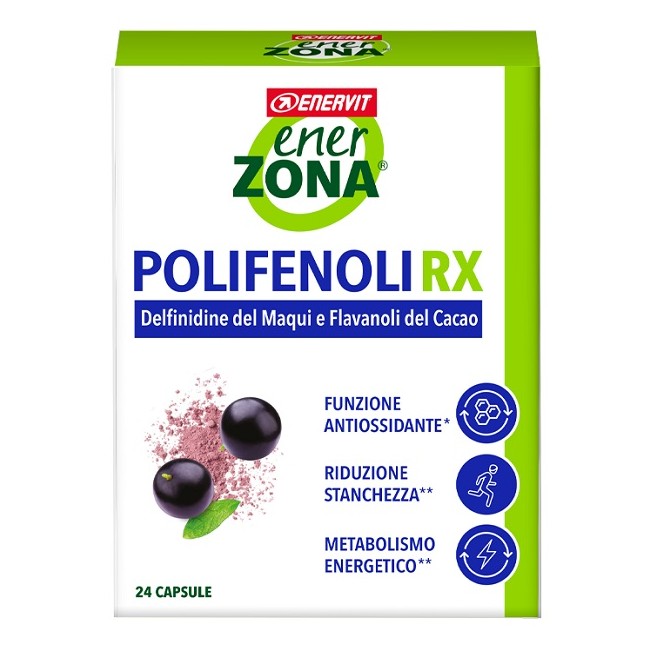 ENERZONA POLIFENOLI RX 24 CAPSULE