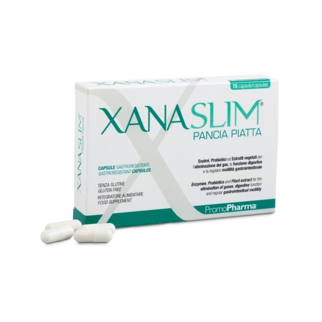 XANASLIM PANCIA PIATTA 15 CAPSULE GASTRORESISTENTI