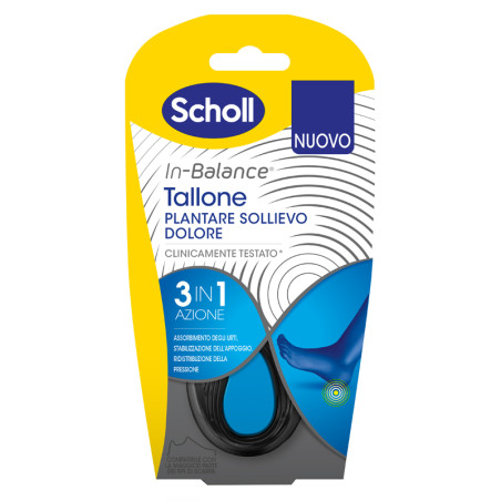 SCHOLL PLANTARE TALLONE M 2 PEZZI