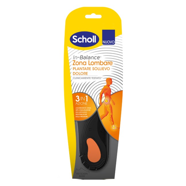 SCHOLL PLANTARE LOMBARE S 2 PEZZI