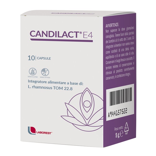 CANDILACT E4 10 CAPSULE